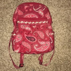 Vera Bradley Red Backpack